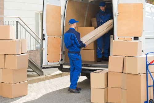 Man and van service in Wimbledon helping with local moving needs