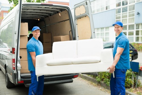 House removalists in Wimbledon preparing for a home move