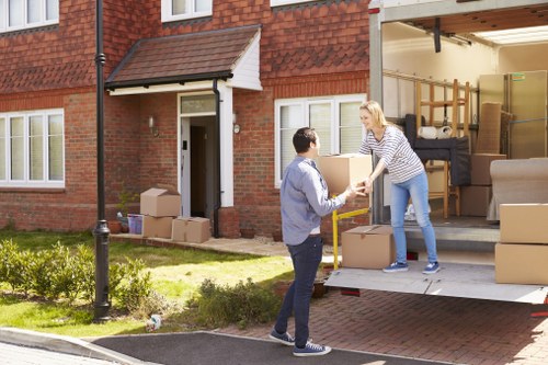 Professional furniture removals in Wimbledon with careful loading