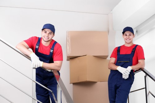 Specialist furniture removal team working in Wimbledon