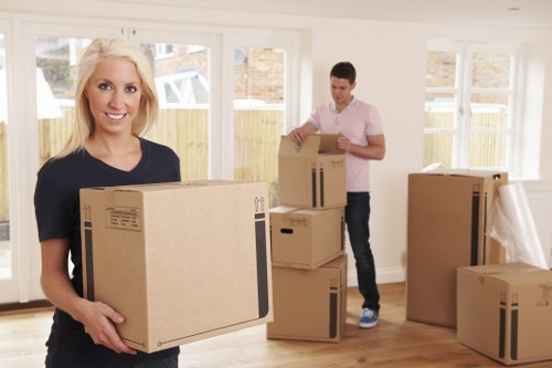Protective packing supplies and sealed boxes for moving in Wimbledon