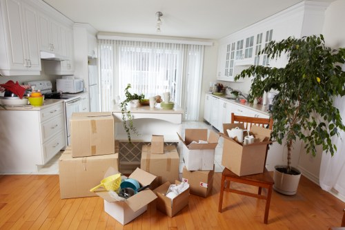 Professional man with van in Wimbledon for office moves