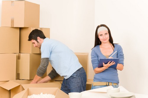 Office relocation items prepared for same day removals in Wimbledon