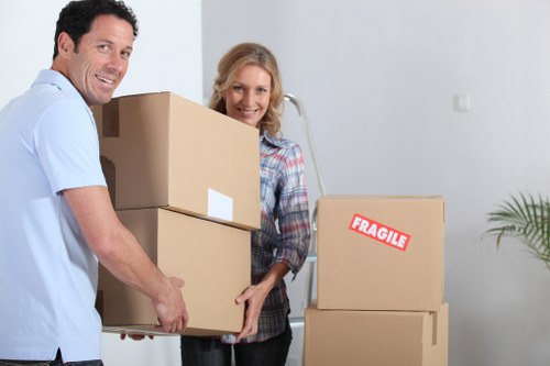 Local moving support in Wimbledon with careful item handling